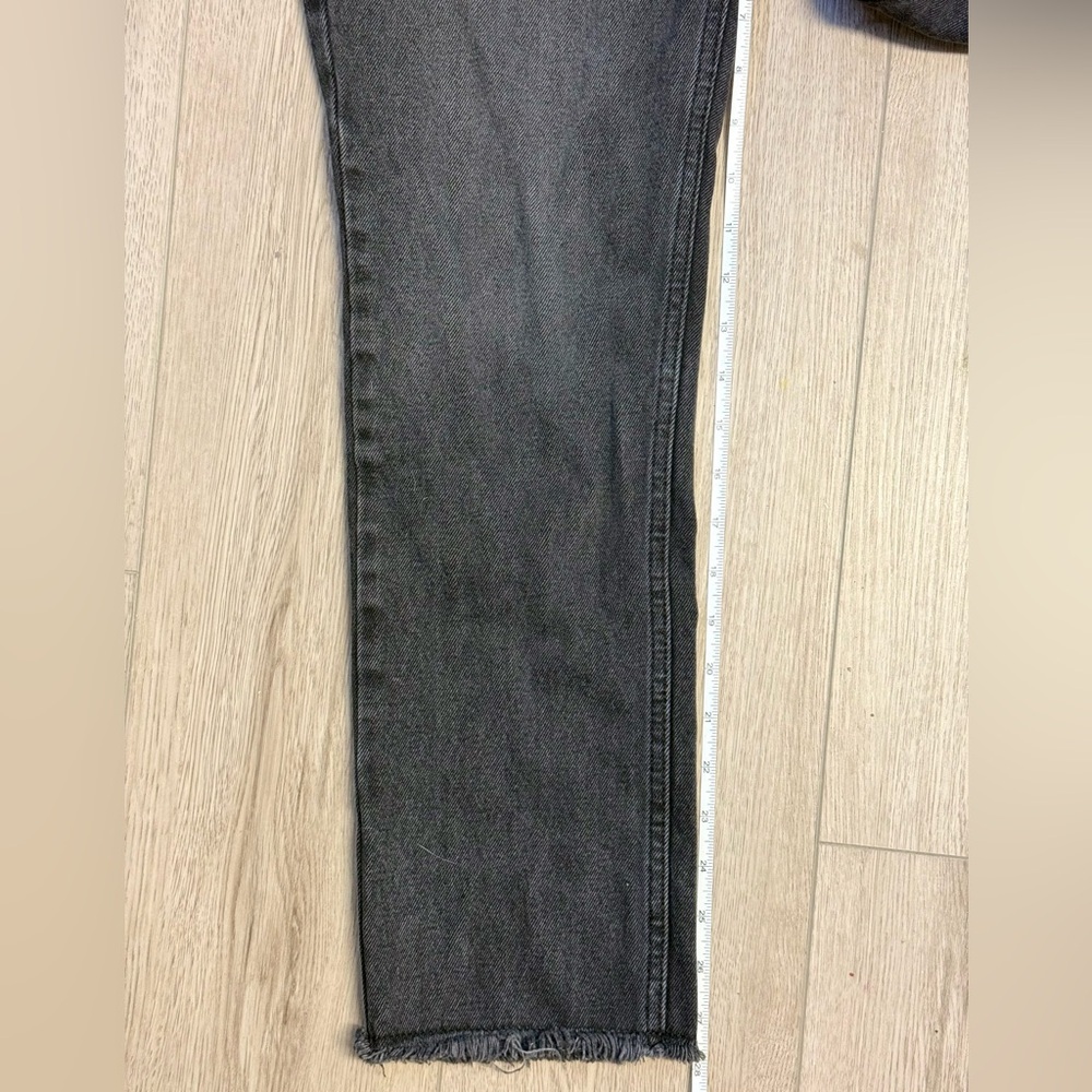 Women’s NA-KD Two Tone Pocket Raw Hem Jeans 29 100%Cotton - Picture 7 of 10